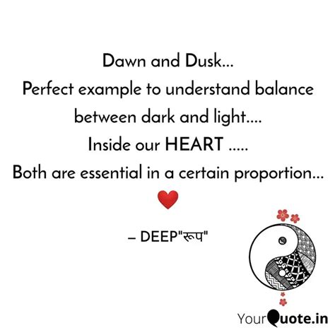 Dawn and Dusk... Perfect ... | Quotes & Writings by Dipti Sharan ...