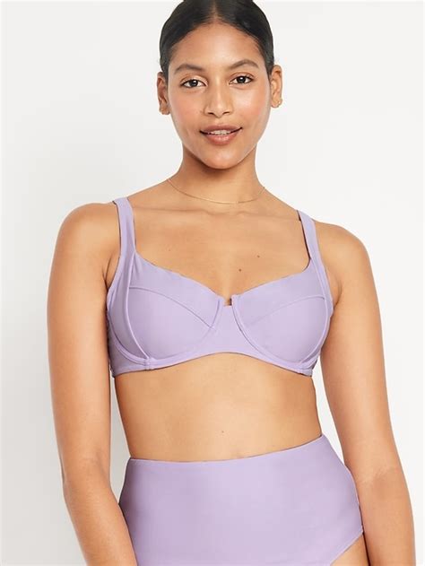 Underwire Bikini Swim Top Old Navy
