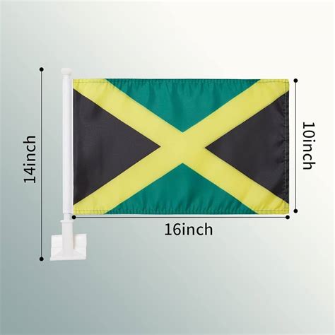 Amazon MSFHHA 2 Pack Car Flags Car Flag Jamaica Flag Outdoor