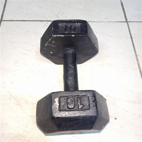 Jual Barbel Dumble Dumbbell Barbell Dumbel Kg Kg Besi Hexagon