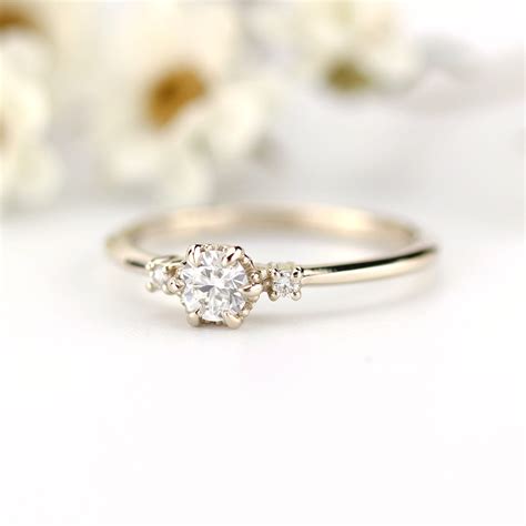 White Gold Engagement Rings