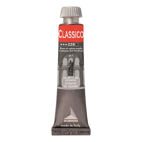 Colore A Olio MAIMERI Classico 0 2 L Rosso Di Cadmio Medio Leroy Merlin