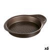 Molde Para Horno Pyrex Asimetria Redondo Negro Cm Unidades Con