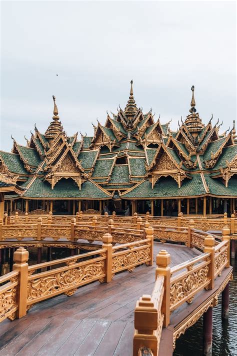 Ancient City In Bangkok Thailand Ancient Siam Muang Boran Stock Photo