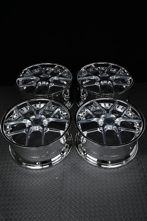 2000 Corvette C5 Aftermarket Chrome Wheels: RV-DR08D