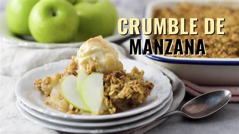 Crumble De Manzana F Cil Apple Crumble Youtube