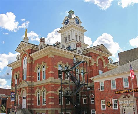 Athens County Courthouse Athens Ohio 6427 Photograph by Jack Schultz ...