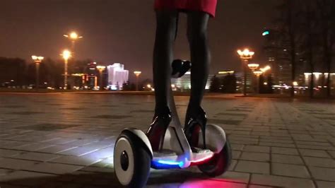 Hot Girl Driving Gyroscooter In High Heels And Short Skirt XHamster