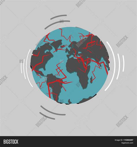 Earthquake Earth Destruction Vector And Photo Bigstock