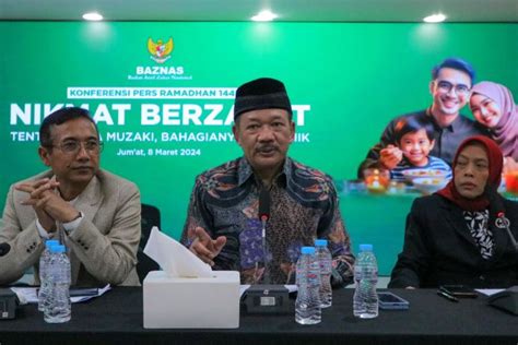 Baznas Ri Targetkan Pengumpulan Zis Selama Ramadhan Capai Rp Miliar