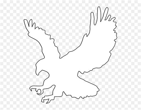 eagle silhouette outline