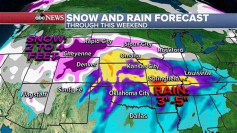 Major Storm Moving East Will Bring Record Breaking Snow And Damaging