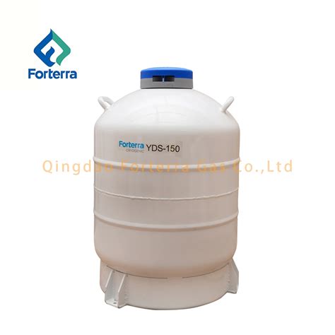 Yds 35 80 Container Cryo Dewar Liquid Nitrogen Tank Vacuum Flask For Livestock Semen Storage