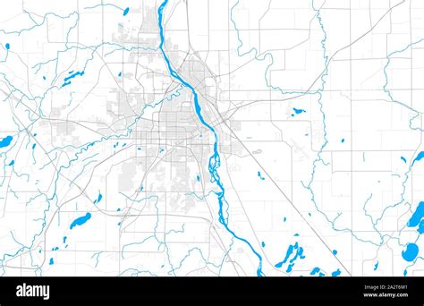 Map of st cloud minnesota Cut Out Stock Images & Pictures - Alamy