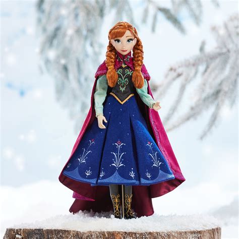 Disney Limited Edition Frozen Th Anniversary Doll Set Anna