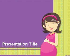 Natural Childbirth PowerPoint Template