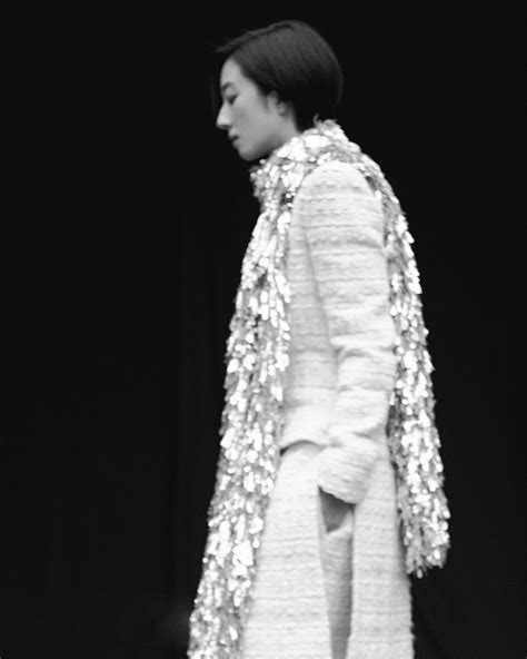 Gwei Lun-Mei in Chanel on Vogue Taiwan December 2021 by Manbo Key