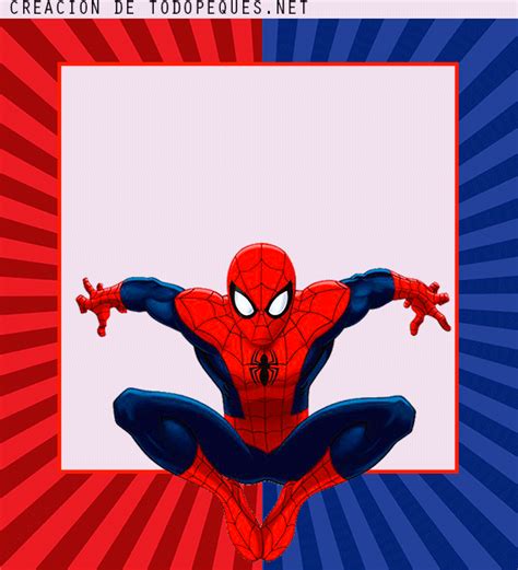 Kit De Spider Man Para Imprimir Gratis Todo Peques