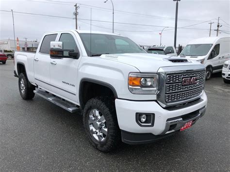 Used 2019 Gmc Sierra 3500 Denali 66l Duramax 6spd Allison Auto For Sale In Langley British