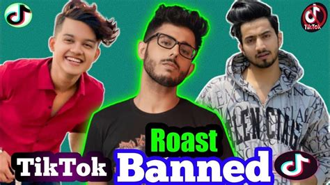 Carryminati Roast Tik Tok Carryminati Roast Tiktok Vs Youtube Youtube