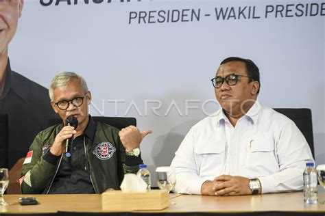 Jelang Kampanye Akbar Ganjar Mahfud Di Gbk Antara Foto