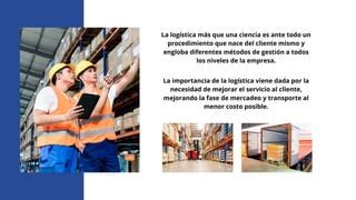 Unidad Cadena De Suministros Logistica Ppt