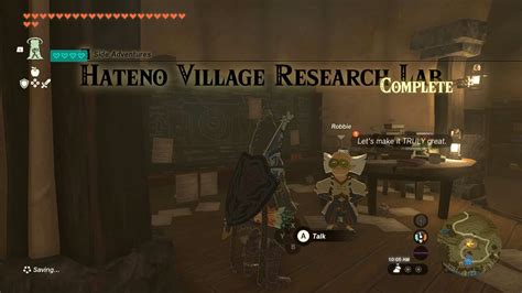 Hateno Village Research Lab Zelda Tears Of The Kingdom