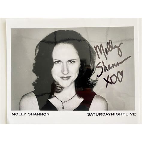 SNL Molly Shannon signed photo | EstateSales.org