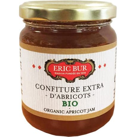 Eric Bur Confiture Extra D Abricots Bio 250g