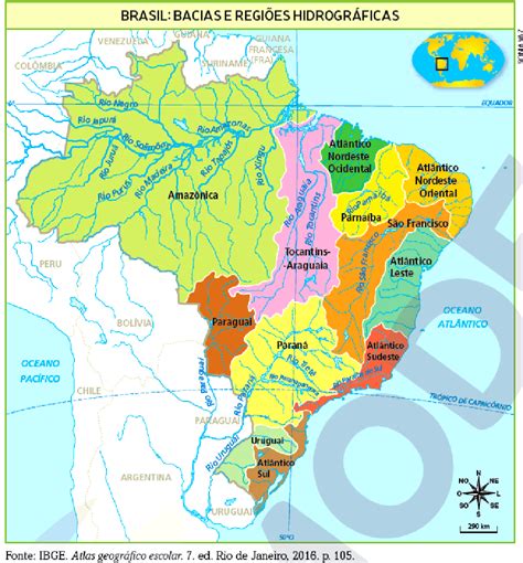 Hidrografia As Principais Bacias Hidrogr Ficas Do Brasil Uol