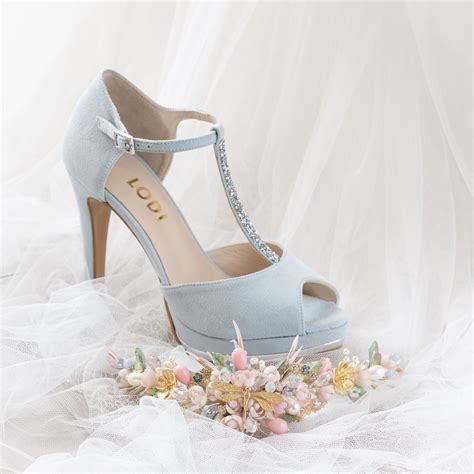 Zapatos Para Vestido Azul Cielo at Maddison Redden blog