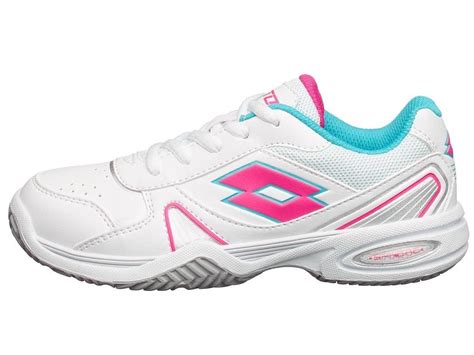 Детские теннисные кроссовки Lotto Stratosphere 2 White/Pink | TennisMaster