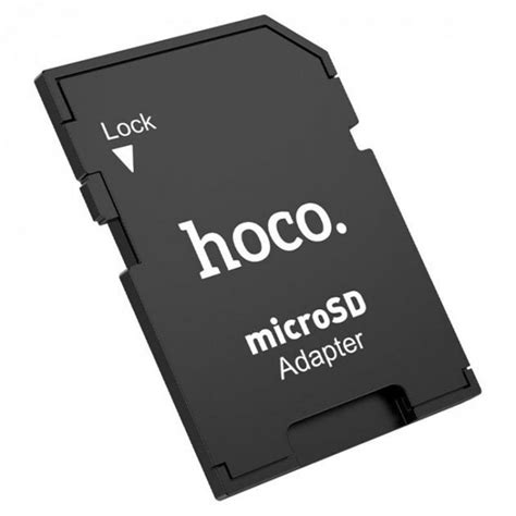 Купить Переходник для карты памяти microSD Черный - микро сд, отзывы, цены.