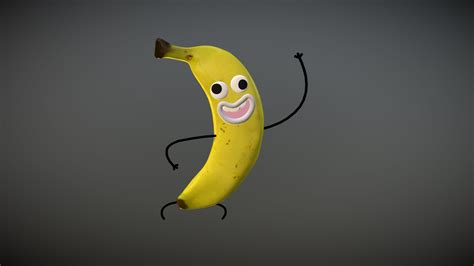 Banana Joe - 3D model by MarielMartinez (@lasemanita) [20b1b2f] - Sketchfab