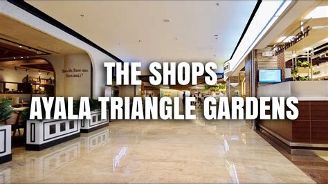 4K The Shops Ayala Triangle Gardens Is Now Open Makati Philippines