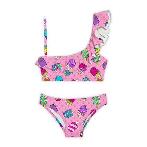 Slipstop Frutti K Z Ocuk Bikini