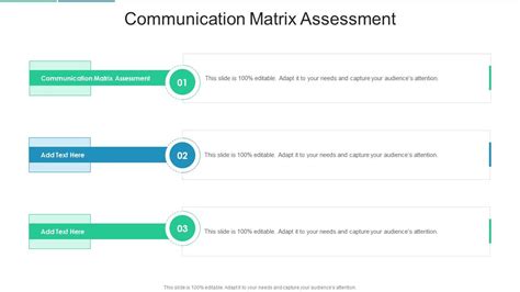 Communication Matrix Assessment In Powerpoint And Google Slides Cpb PPT ...