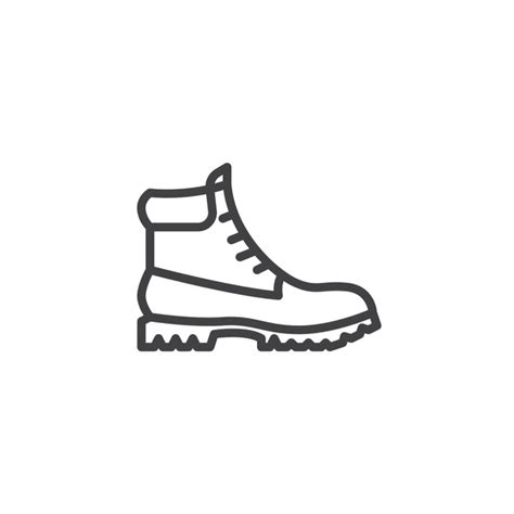 Boots Line Icon Royalty Free Images Stock Photos Pictures