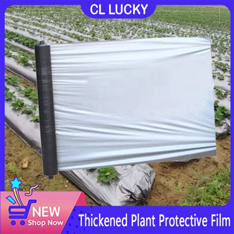 Super ThickPlastic Mulch 2 65FT X 300m 0 8m X 985FT 40 Microns HEAVY