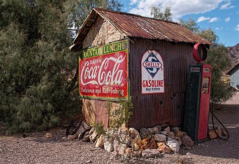 Nelson Ghost Town Gas Station Photograph By Kristia Adams Fine Art