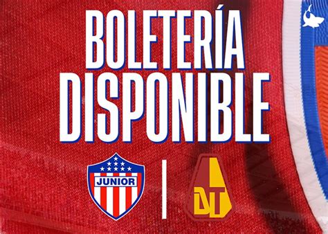 Junior Vs Tolima Ya Est A La Venta La Boleter A Diario Deportes El