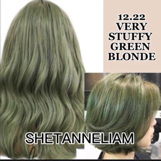 12 22 Bremod Very Stuffy Green Blonde Shopee Philippines