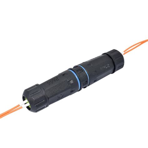 Lc Optical Fiber Waterproof Connector Lc Fiber Optic Cable Extender Ip68 Lc T Ebay