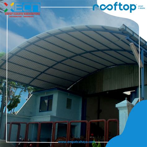 Atap Dingin ROOFTOP Standard I Series Canopy Gudang Empat Cahaya