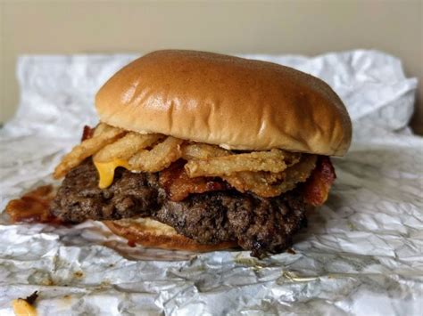 Review Wendy S Bourbon Bacon Cheeseburger