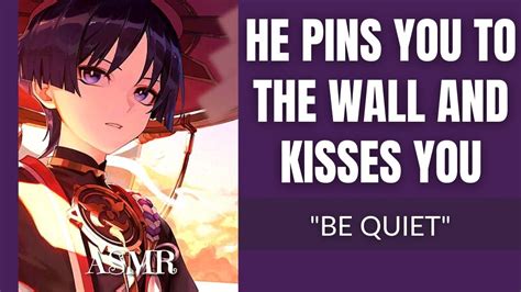 He Pins You To The Wall And Kisses You Scaramouche X Listener Youtube