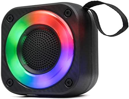 Caixa De Som 5W Rms Real Bluetooth Amplificada TWS Mp3 Led Rgb Usb SD