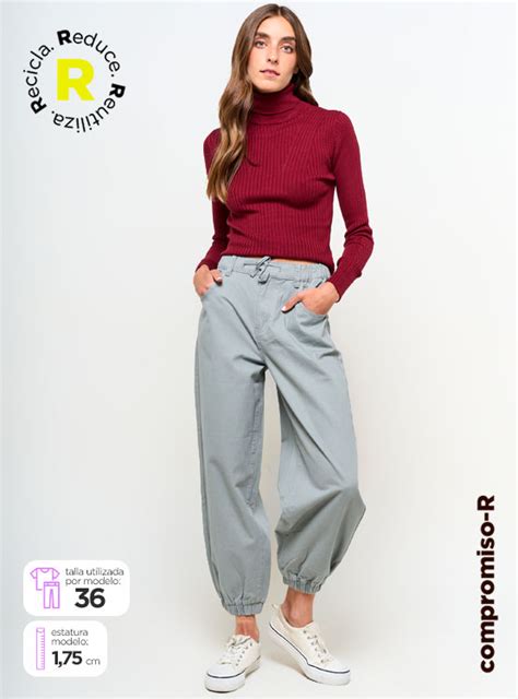 Ripley PANTALÓN BUZO ALGODÓN JOGGER MUJER INDEX