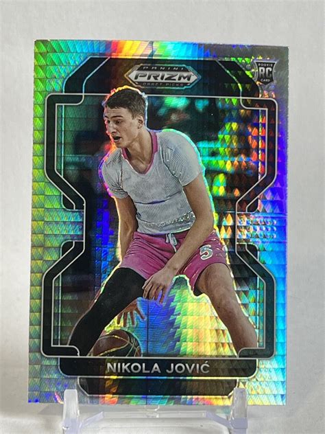 Panini Prizm Draft Picks Hyper Prizm Nikola Jovic Rc Ebay