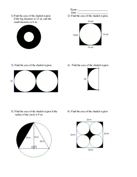 20++ Area Of Shaded Region Worksheet – Worksheets Decoomo